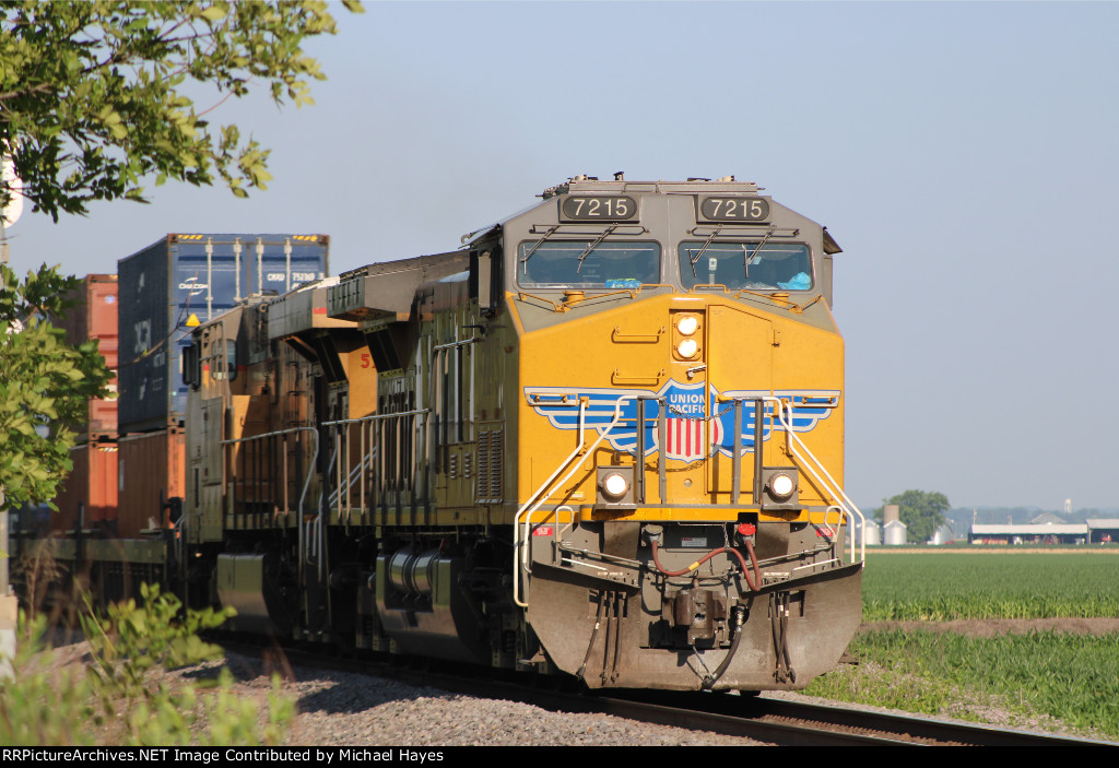 UP Intermodal Train at Rockview MO